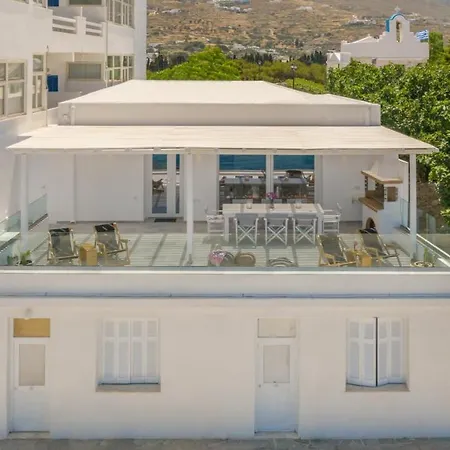 Апартаменты Satsi's Premium Seascape-2 Min From The Beach&town Парос