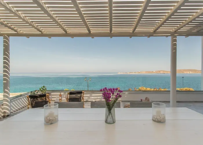 Satsi's Premium Seascape-2 Min From The Beach&town Апартаменты Парос