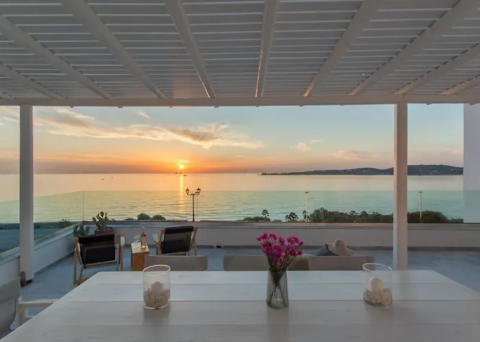 Satsi's Premium Seascape-2 Min From The Beach&town Парос