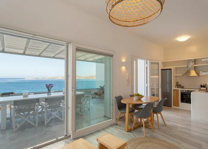 Satsi's Premium Seascape-2 Min From The Beach&town * Páros